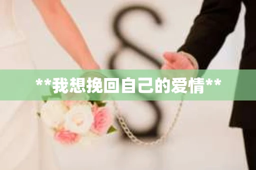 **我想挽回自己的爱情**