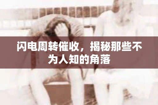 闪电周转催收,揭秘那些不为人知的角落 闪电周转催收,揭秘那些不为人知的角落