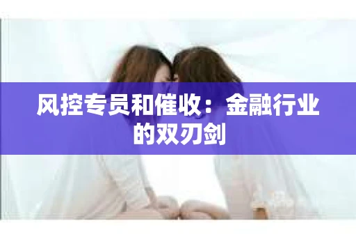 风控专员和催收：金融行业的双刃剑