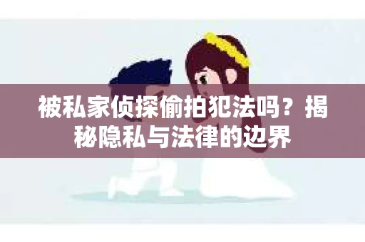 被私家侦探偷拍犯法吗？揭秘隐私与法律的边界