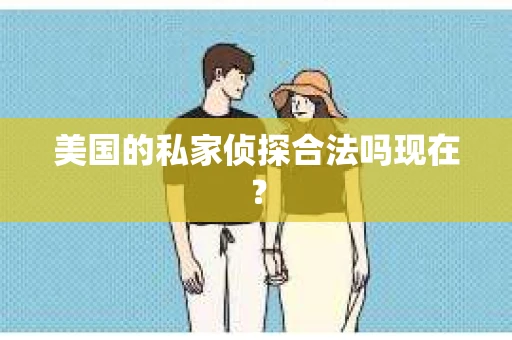 美国的私家侦探合法吗现在？