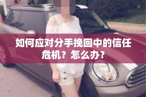 如何应对分手挽回中的信任危机?怎么办? 如何应对分手挽回中的信任危机?怎么办?