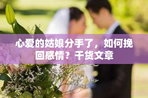 心爱的姑娘分手了，如何挽回感情？干货文章
