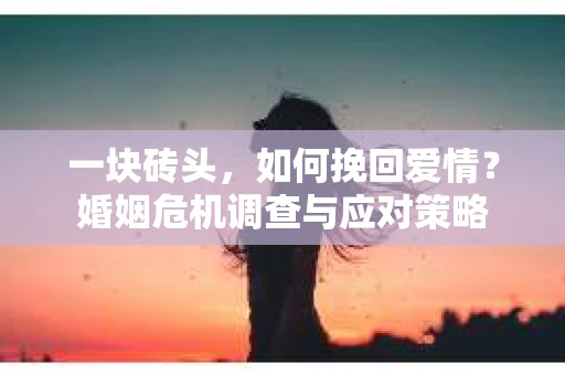 一块砖头,如何挽回爱情?婚姻危机调查与应对策略 一块砖头,如何挽回爱情?婚姻危机调查与应对策略