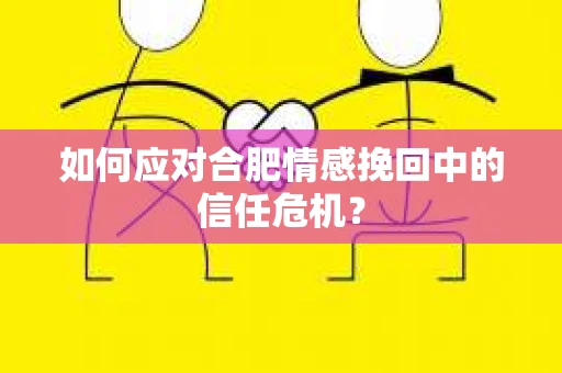 如何应对合肥情感挽回中的信任危机？