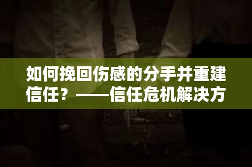 如何挽回伤感的分手并重建信任?——信任危机解决方案 如何挽回伤感的分手并重建信任?——信任危机解决方案