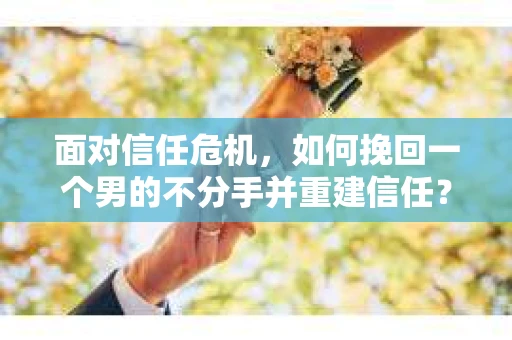面对信任危机，如何挽回一个男的不分手并重建信任？
